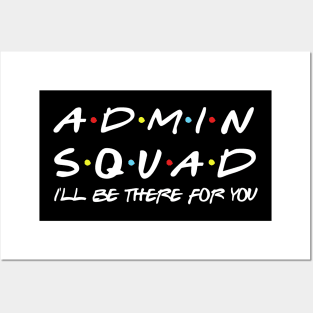 Admin Squad eacher Shirt, Office Squad Shirt Office Staff Shirt School Secretary Shirt Gift For Admin Posters and Art